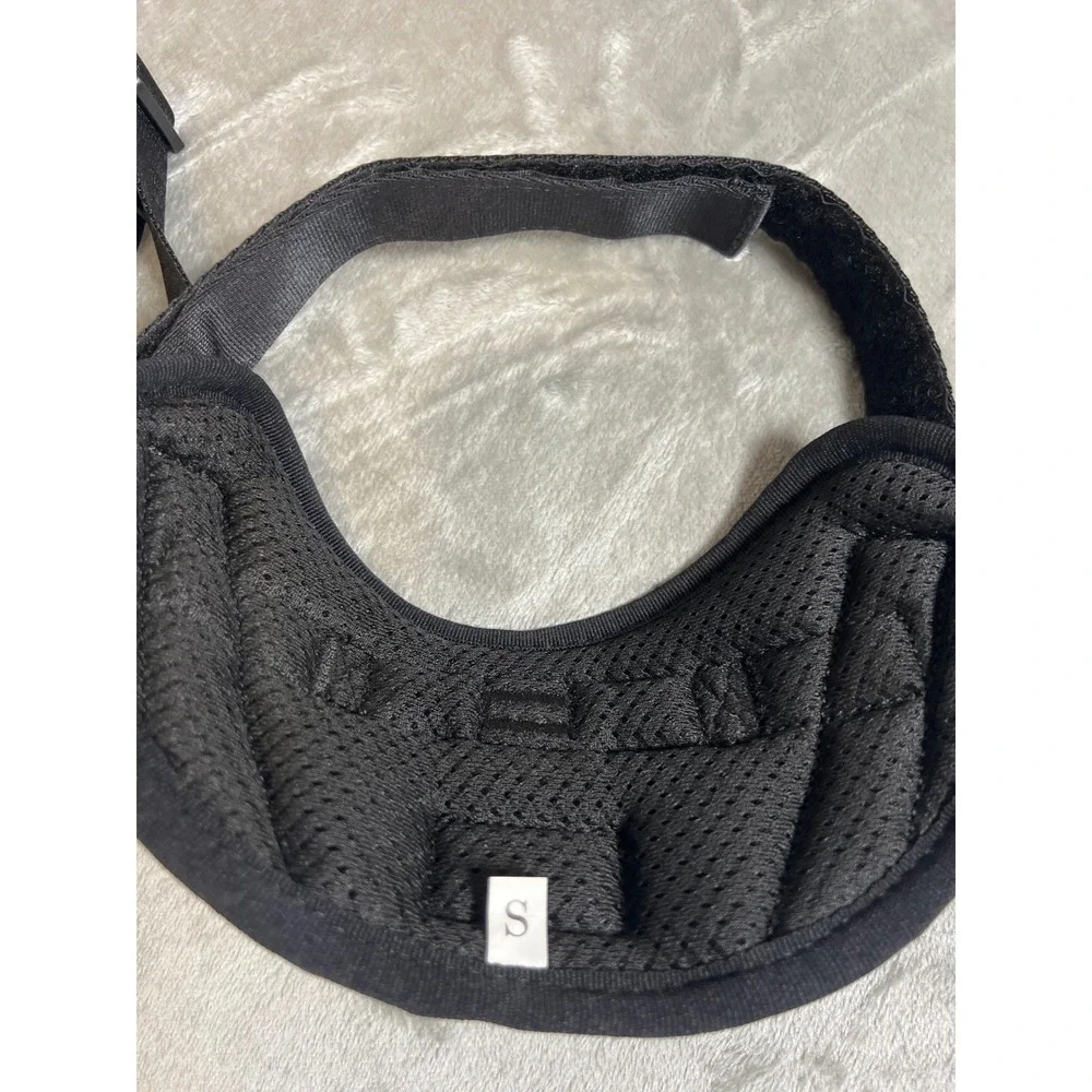 ShawnCo Essential Dog Harness Yellow Black Reflective‎ Padded Mesh/ D ring Small
